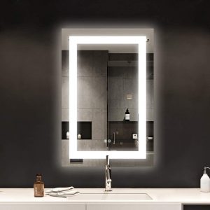 sunzoom LED Bathroom Mirror with Lights-Wall Mounted