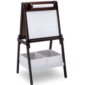 Delta Children MySize Kids Double-Sided Storage Easel -Ideal for Arts & Crafts, Drawing
