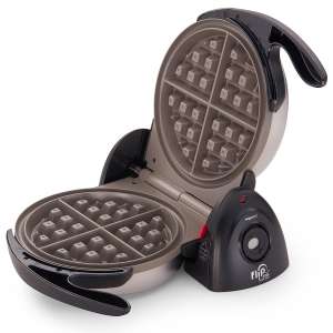 Presto 03510 Ceramic FlipSide Belgian Waffle Makers,Black