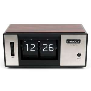 mooas Retro Flip Desk Clock, Flip Clock, Retro Design Desk Clock