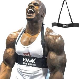 Hawk Sports Arm Blaster for Biceps & Triceps Dumbbells & Barbells Curls Muscle Builder Bicep Isolator