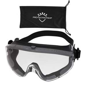 PROTECTIVE EQUIP Anti Fog Safety Goggles for Eye Protection