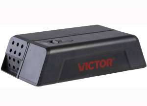 Victor M250S No Touch, No See Upgraded Indoor Electronic Mouse Trap - 1 Trap,Black