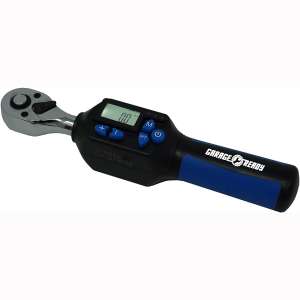 Garage Ready Digital Torque Wrench - (9 to 44 ft-lbs) (12 to 60 Nm) + - 2% Accuracy with Limit Buzzer & LED Flash Notification