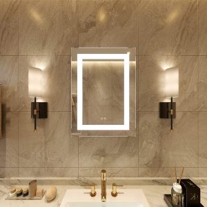 Petus PetusHouse 20 x 28 Inches Lighted LED Bathroom Mirror