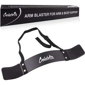 Celebrita Arm Blaster for Arm & Bicep Support - Bicep Curl - Muscle Bomber for Biceps, Triceps, Arm Muscle Strength