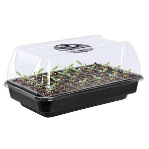 VIVOSUN Heating Seedling Propagation Seed Starter Germination Tray with Humidity Dome