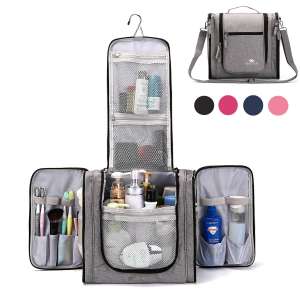 BEAUTIME Large Hanging Travel Toiletry Bag for Women and Men