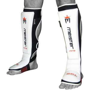 Meister EDGE Leather Instep Shin Guards