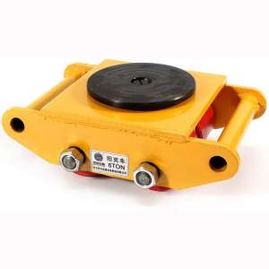 Industrial Machinery Mover 13200lb 6T Machinery Mover Roller Dolly with 360°Swivel Top Plate