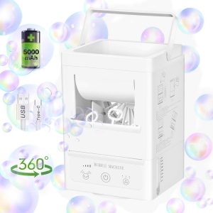 windrio Portable Bubble Maker for Parties