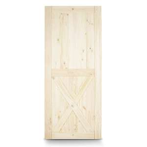 BELLEZE 36 x 84 inches Sliding Barn Door