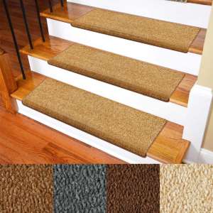 Carpet Stair Treads – Non-Slip Bullnose Carpet for Stairs – Indoor Stair Pads – Self-Adhesive & Easy Installation – Pet & Child Friendly – Skid Resistant & Washable