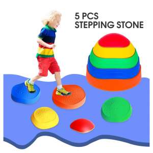 OMNISAFE Balance Stepping Stones Obstacle Course for Kids