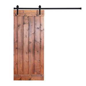Paneled Wood Barn Door