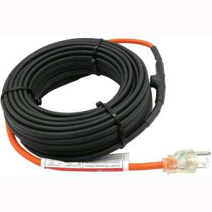 TOPDURE TDSF Self Regulating Pre-assembled Pipe Heating Cable 60-feet 120V