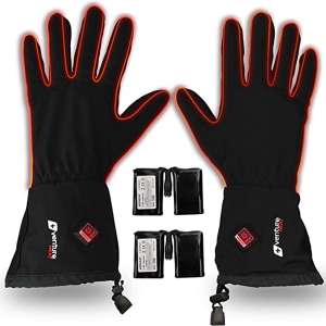 Venture Heat Heated Gloves for Men Women - Battery Powered Glove Liner, Hand Warmer Cycling Ski Snow Winter, Avert 2.0