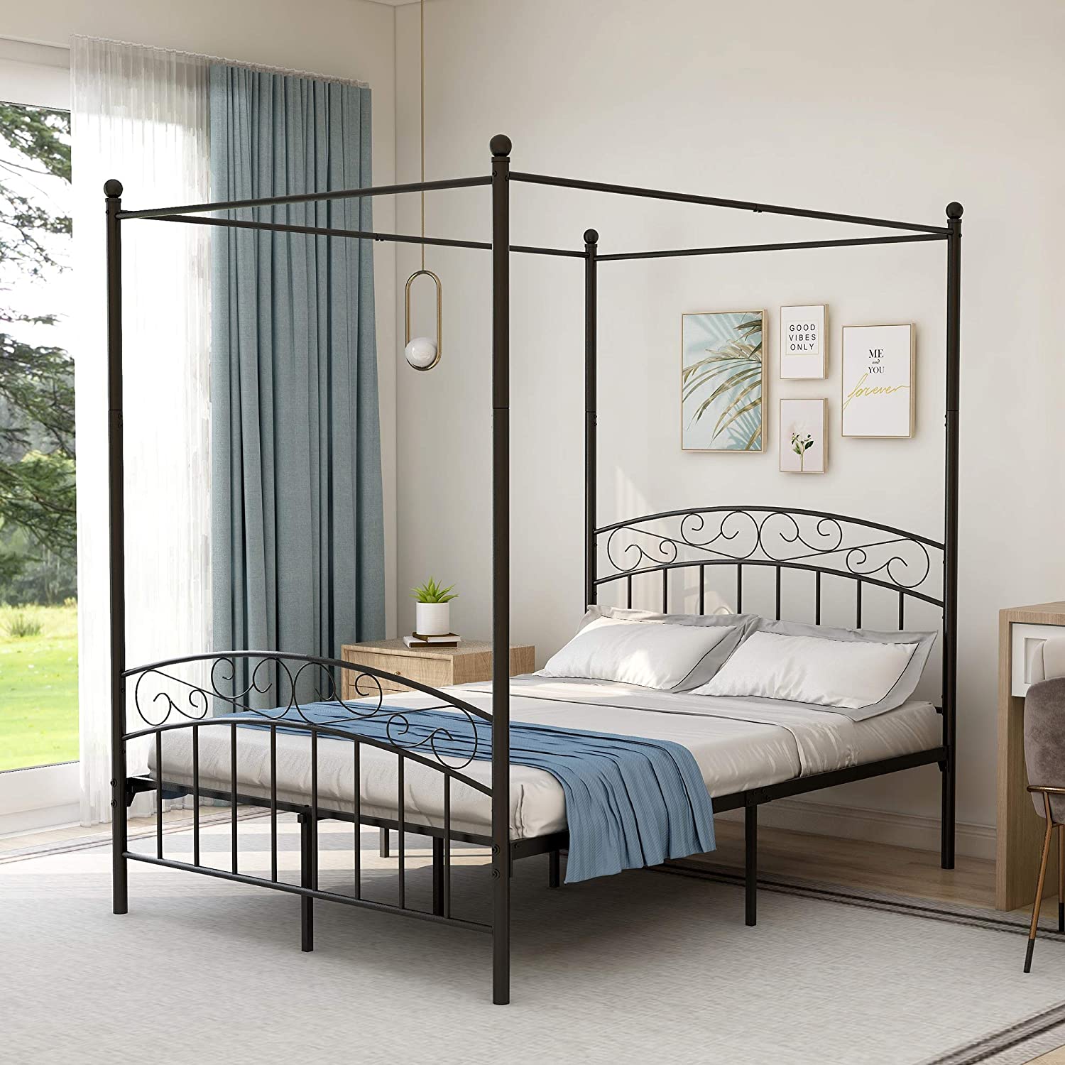 Top 10 Best Canopy Bed Frames Full in 2022 Reviews