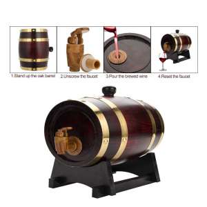 Yosooo 1.5L Wine Barrel - Great Gift Idea