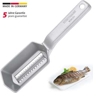 Westmark Fish Scaler, 8.3 x 2.1 x 2.3 inches, Stainless Steel