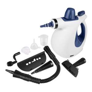 PentaBeauty Multi-Purpose Handheld Steam Cleaners w/ 9-Piece Accessories