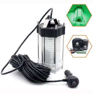 Jiawill Underwater Fishing LED Light 297 LEDs 9V-35V 41.8Watts 4000lumens Night Fish Attracting 33ft(10M) Cable