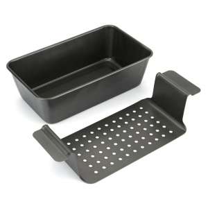 Tosnail 2-Piece Non-Stick Meatloaf Pan