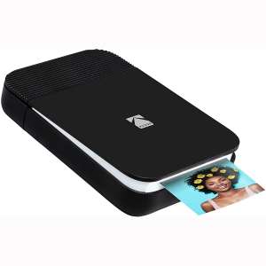 KODAK Smile Instant Digital Bluetooth Printer for iPhone & Android – Edit, Print & Share 2x3 ZINK Photos w: Smile App