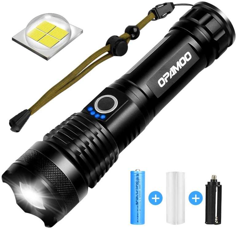 Best Rechargeable Tactical Flashlights for Camping in 2023