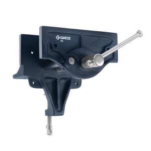 GROZ 6 Inch Portable Wood Working Vise Toe-in Feature