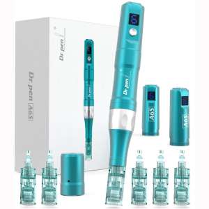 Dr. Pen Ultima A6S Professional Microneedling Pen - Electric Wireless Derma Auto Pen - Best Skin Care Tool Kit for Face and Body
