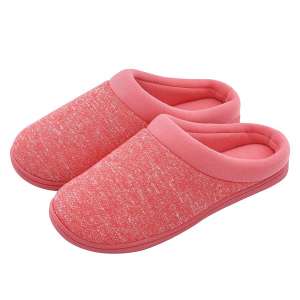 HomeTop Women's Warm Memory Foam Slippers