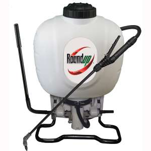Roundup 190314 Backpack Sprayer for Fertilizers, Herbicides, Weed Killers & Insecticides, 4 Gallon