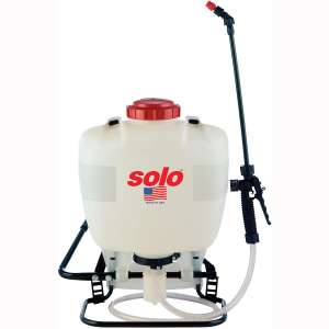 Solo 425 4-Gallon Professional Piston Backpack Sprayer, Wide Pressure Range up to 90 psi