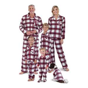 PajamaGram Christmas Family Pajamas - Fleece Matching Pajamas