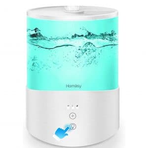 Homasy ColorMist Cool Mist Humidifier