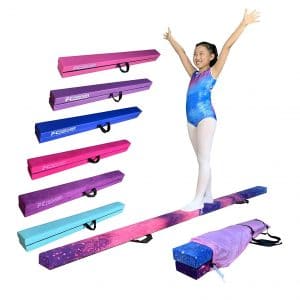 FC FUNCHEER Folding Gymnastic Beam with a Carrying Handle